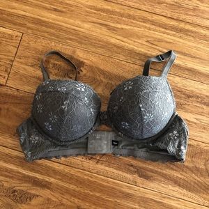 Torrid gray lace Bra
